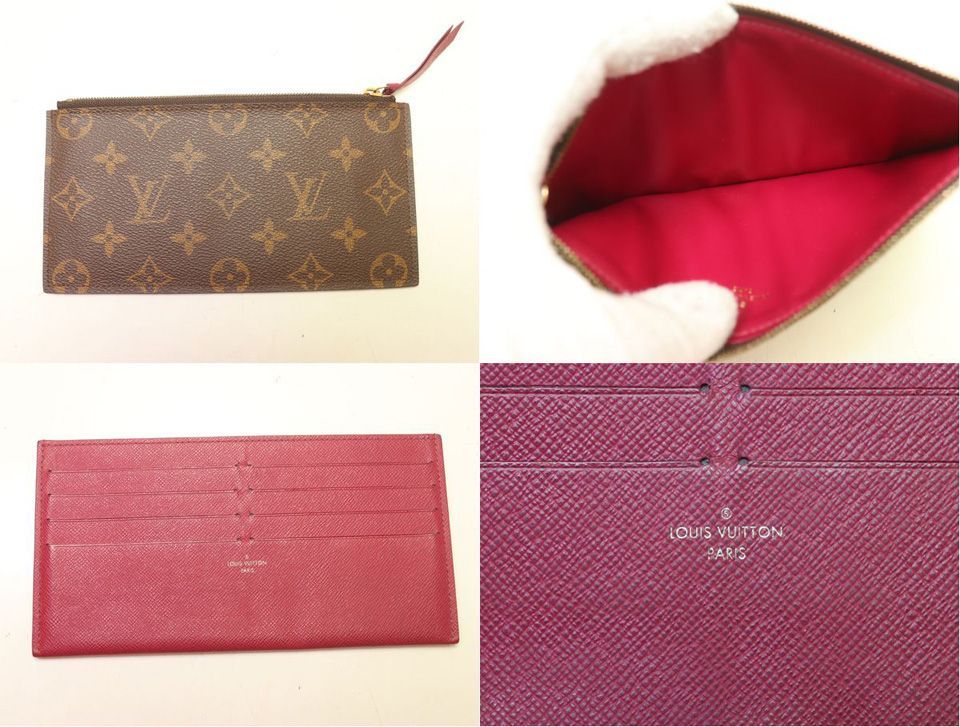 Louis Vuitton Pochette Felicie Monogram Chain Wallet Shoulder Bag — view 8