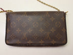 Louis Vuitton Pochette Felicie Monogram Chain Wallet Shoulder Bag — view 2