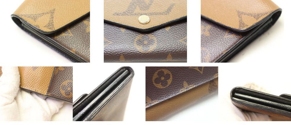 Louis Vuitton Portefeuille Sarah Monogram Reverse Bifold Wallet — view 8