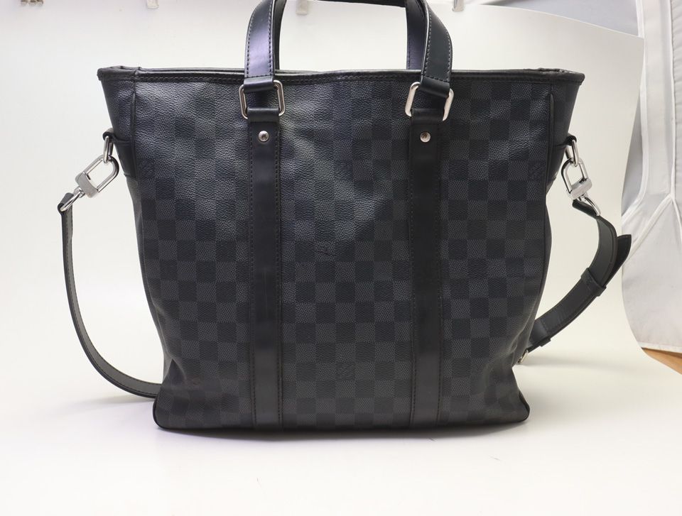 Louis Vuitton Damier Graphite Tadao PM Tote Bag — view 2