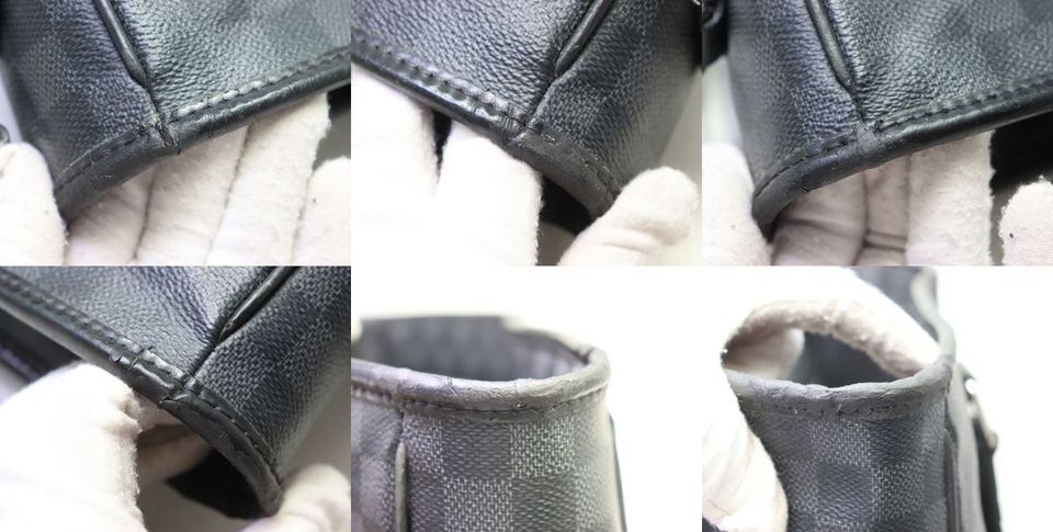 Louis Vuitton Damier Graphite Tadao PM Tote Bag — view 8