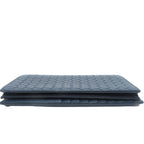 Bottega Veneta Intrecciato Bifold Zip Wallet Navy Leather — view 5