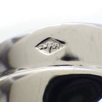 Chanel Ring Boldic Signature Wide Ribbon Diamond 18K White Gold — view 5