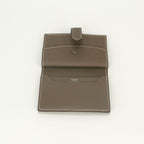 Hermes Bearn Mini Wallet Bifold Epsom Etoupe Gray Silver Veau — view 5