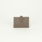 Hermes Bearn Mini Wallet Bifold Epsom Etoupe Gray Silver Veau — view 2