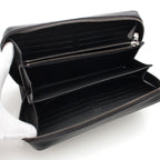 Louis Vuitton Monogram Eclipse Zippy XL Canvas Leather LV Wallet Clutch Black — view 6