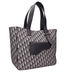 Dior Oblique Jacquard Saddle Tote Bag