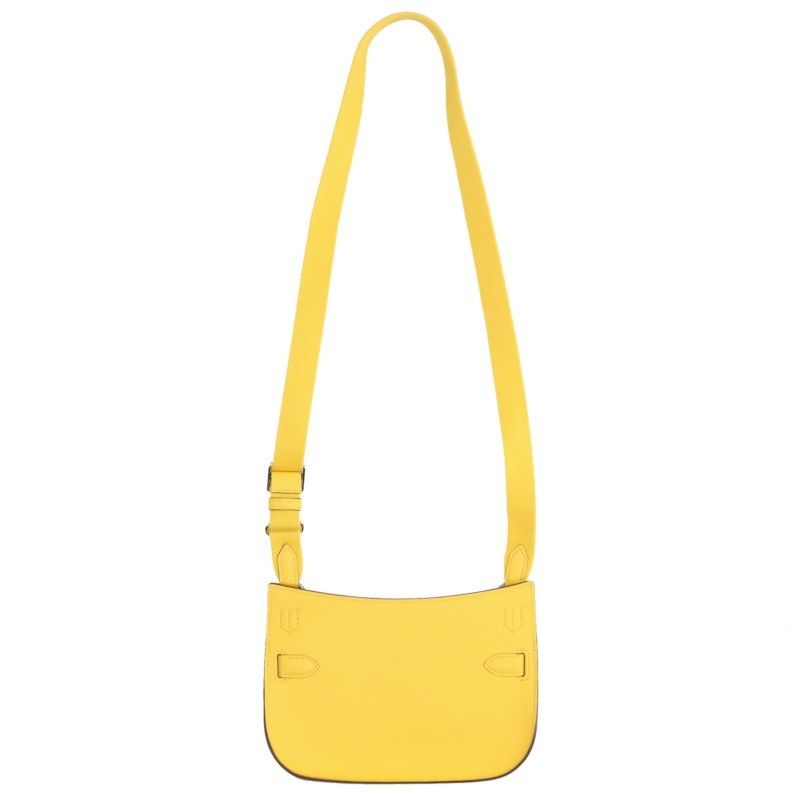 Hermes Jypsiere Mini Silver Swift Jaune Naple — view 2