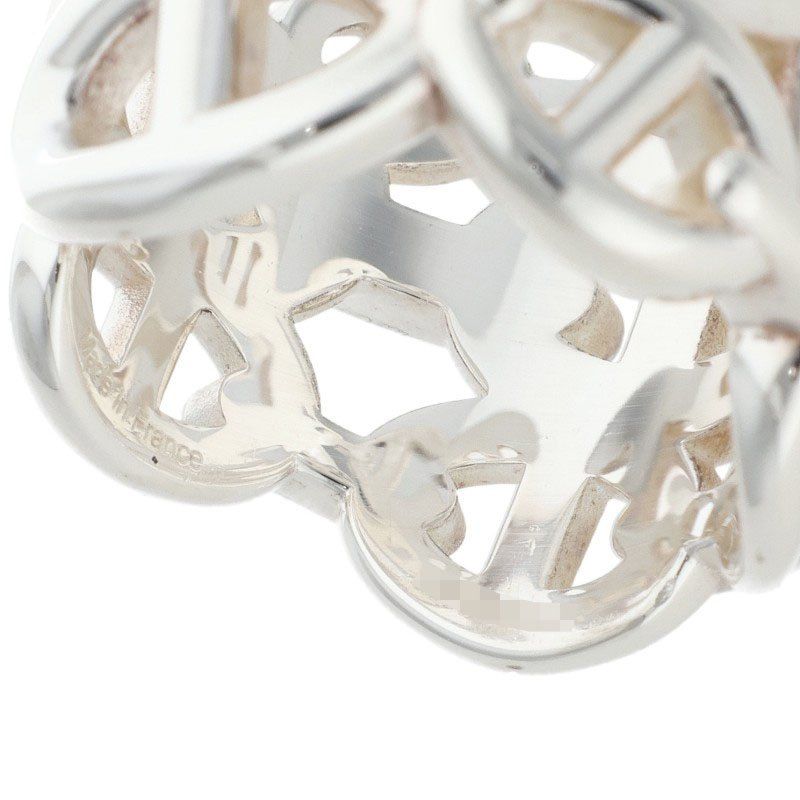 Hermes Chaine D'ancre Enchainee GM Silver Ring — view 4
