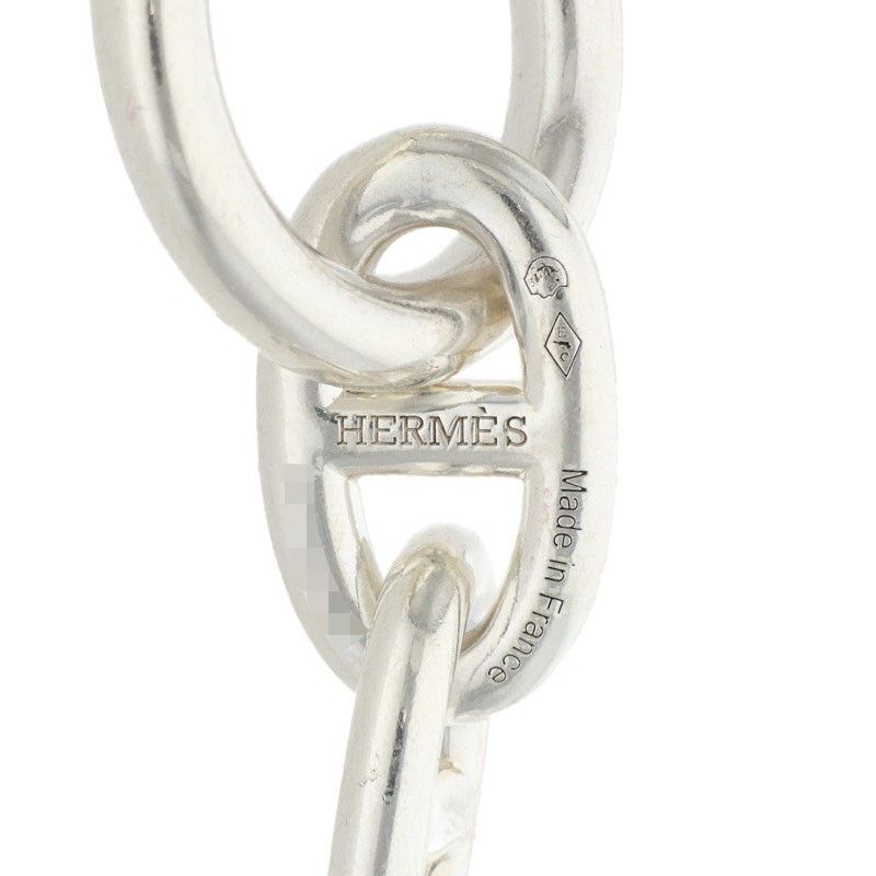 Hermes Chaine D'ancre MM Silver Bracelet — view 3