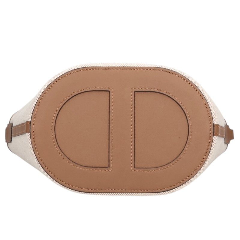 Hermes in the Loop PM Beige Ecru Handbag — view 4