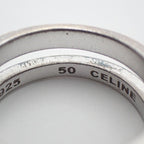 Celine Macadam Drop Charm Ring 925 Sterling — view 5