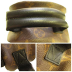 Louis Vuitton Palm Springs Backpack Mini Monogram Brown — view 5