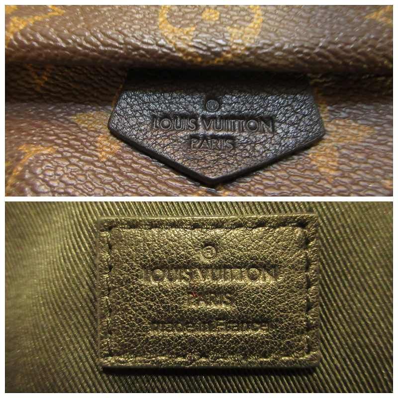 Louis Vuitton Palm Springs Backpack Mini Monogram Brown — view 4