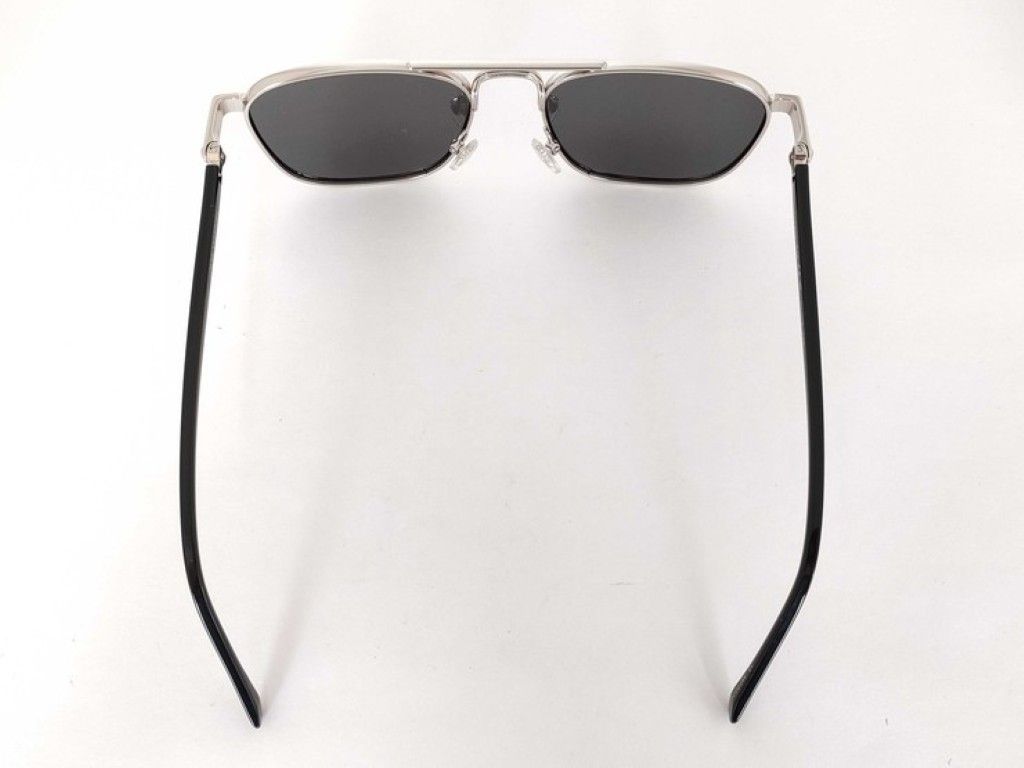 Louis Vuitton Sunglasses LV Signature Black Silver Metal Eyewear — view 4