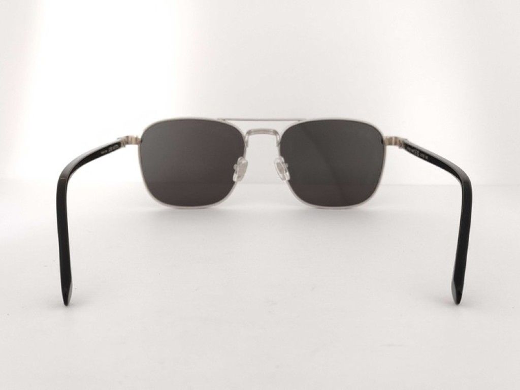 Louis Vuitton Sunglasses LV Signature Black Silver Metal Eyewear — view 3