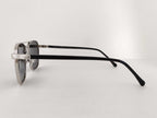 Louis Vuitton Sunglasses LV Signature Black Silver Metal Eyewear — view 2