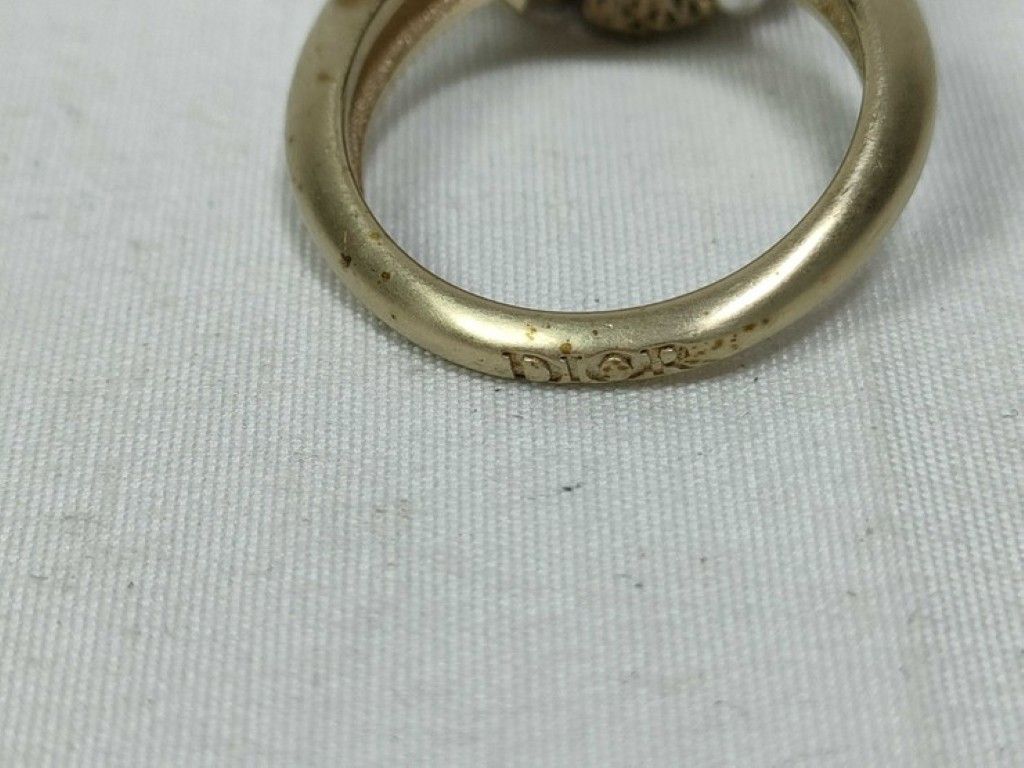 Dior Ring D-renaissance Gold Metal Pearl — view 6