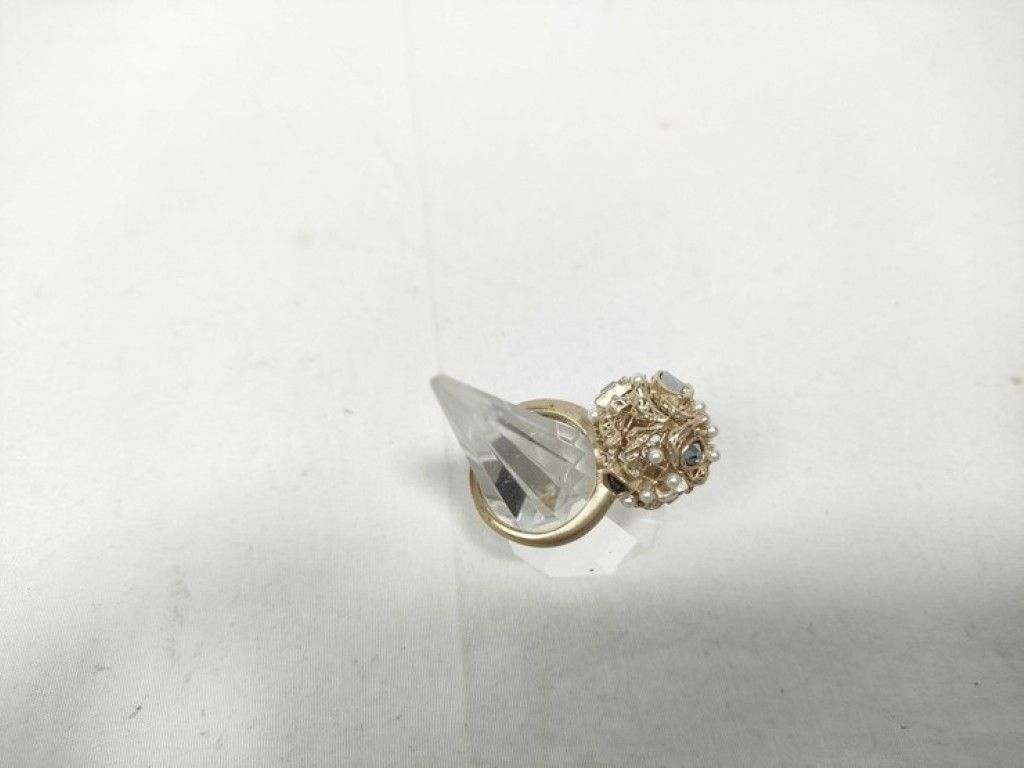 Dior Ring D-renaissance Gold Metal Pearl — view 3