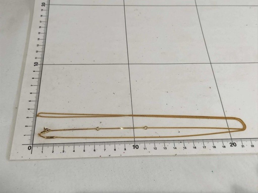Celine Necklace Gold Metal — view 4
