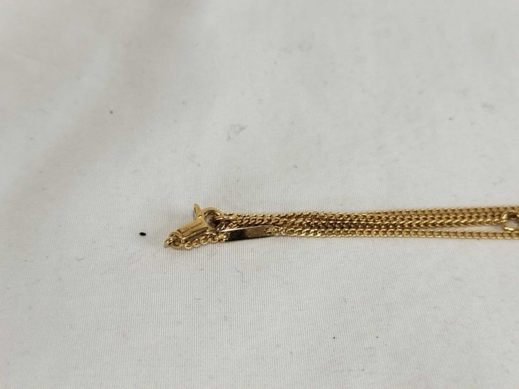 Celine Necklace Gold Metal — view 5