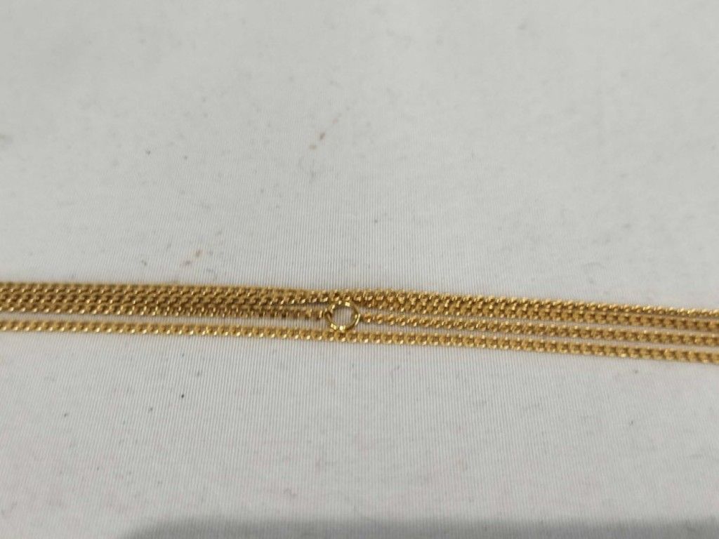 Celine Necklace Gold Metal — view 6