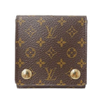 Louis Vuitton Monogram Canvas Brown Jewelry Case Small Compact