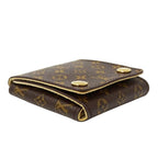 Louis Vuitton Monogram Canvas Brown Jewelry Case Small Compact — view 3