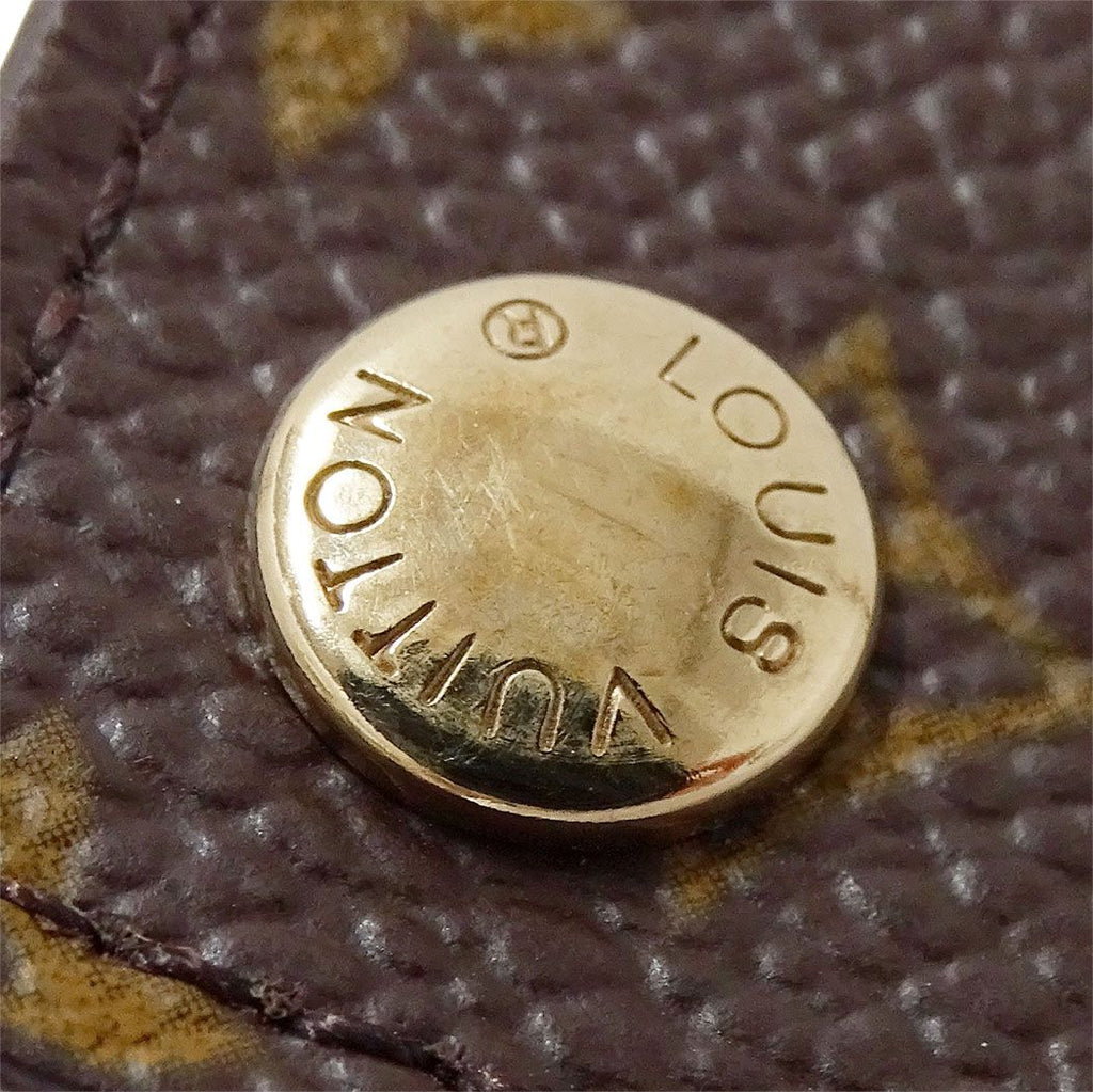 Louis Vuitton Monogram Canvas Brown Jewelry Case Small Compact — view 7