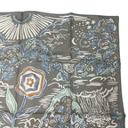 Hermes Scarf Silk Carre 90 Spring Island Isola DI Primavera Gray — view 3