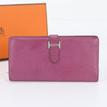 Hermes Bearn Leather Wallet Bifold