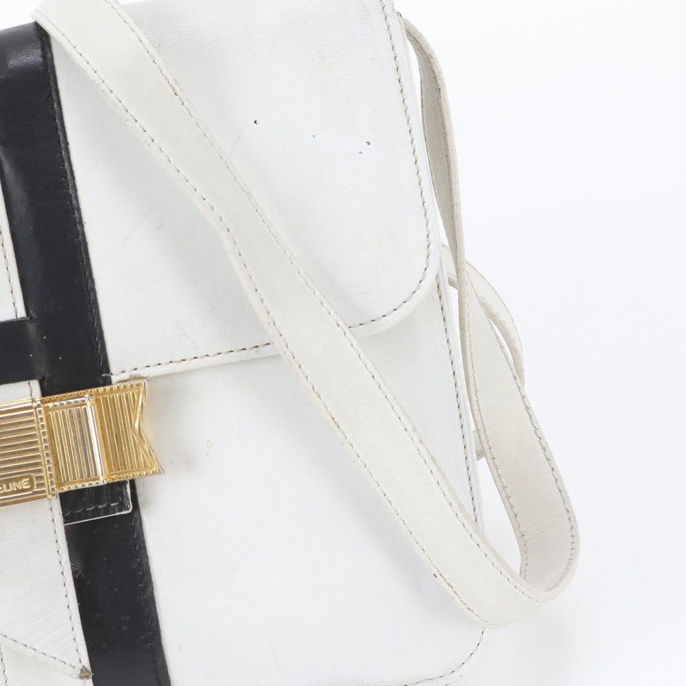 Celine Vintage Leather Shoulder Bag — view 2