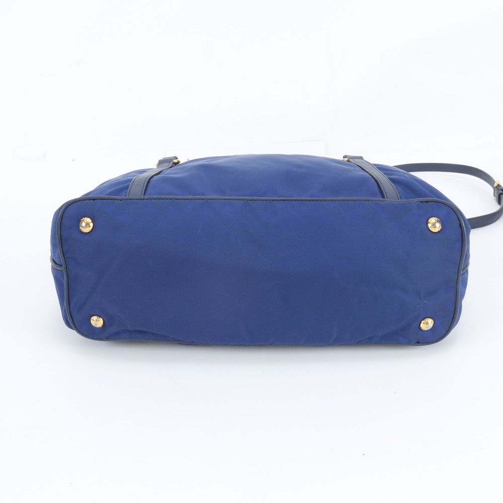 Prada Tessuto Nylon Leather 2-Way Shoulder Bag Crossbody Hand — view 7