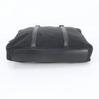 Prada Tessuto Nylon Saffiano Triangle Logo Leather Business Bag Document Bag — view 6