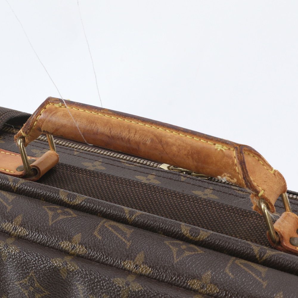 Louis Vuitton Monogram Satellite 53 Leather Boston Bag Tote Carrie — view 2