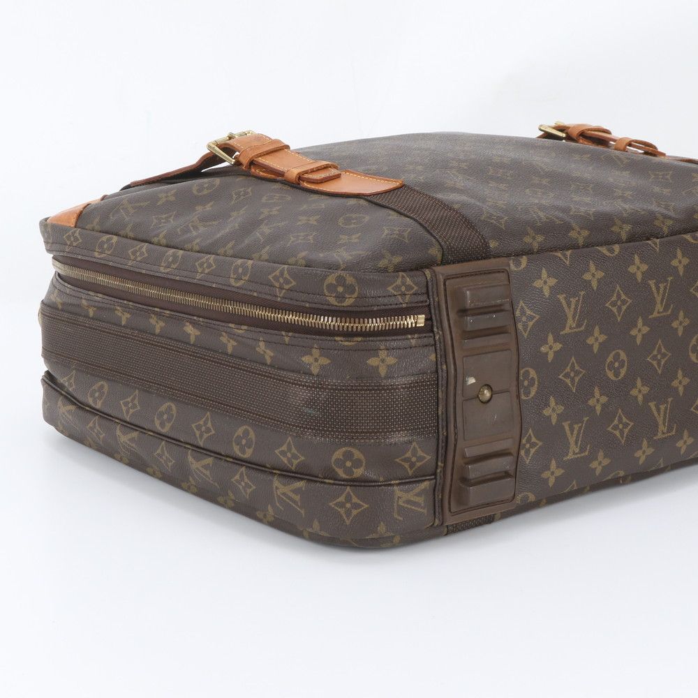 Louis Vuitton Monogram Satellite 53 Leather Boston Bag Tote Carrie — view 5