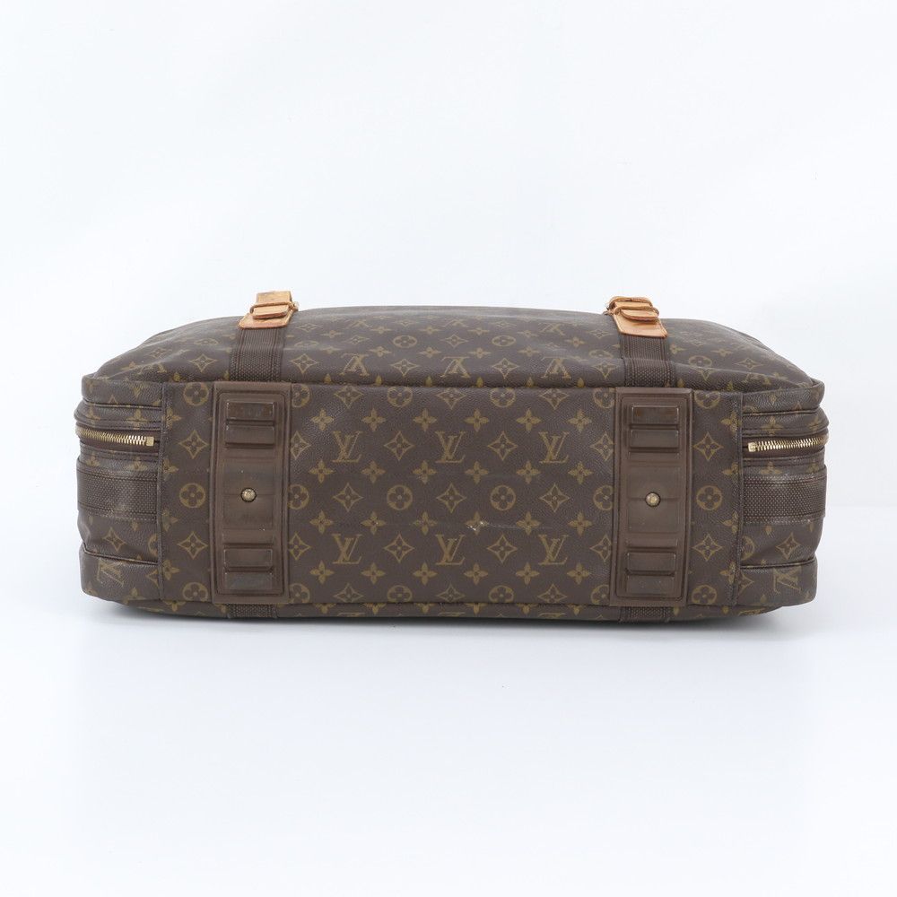 Louis Vuitton Monogram Satellite 60 Leather Boston Bag Tote Carrie — view 6