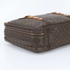 Louis Vuitton Monogram Satellite 60 Leather Boston Bag Tote Carrie — view 5