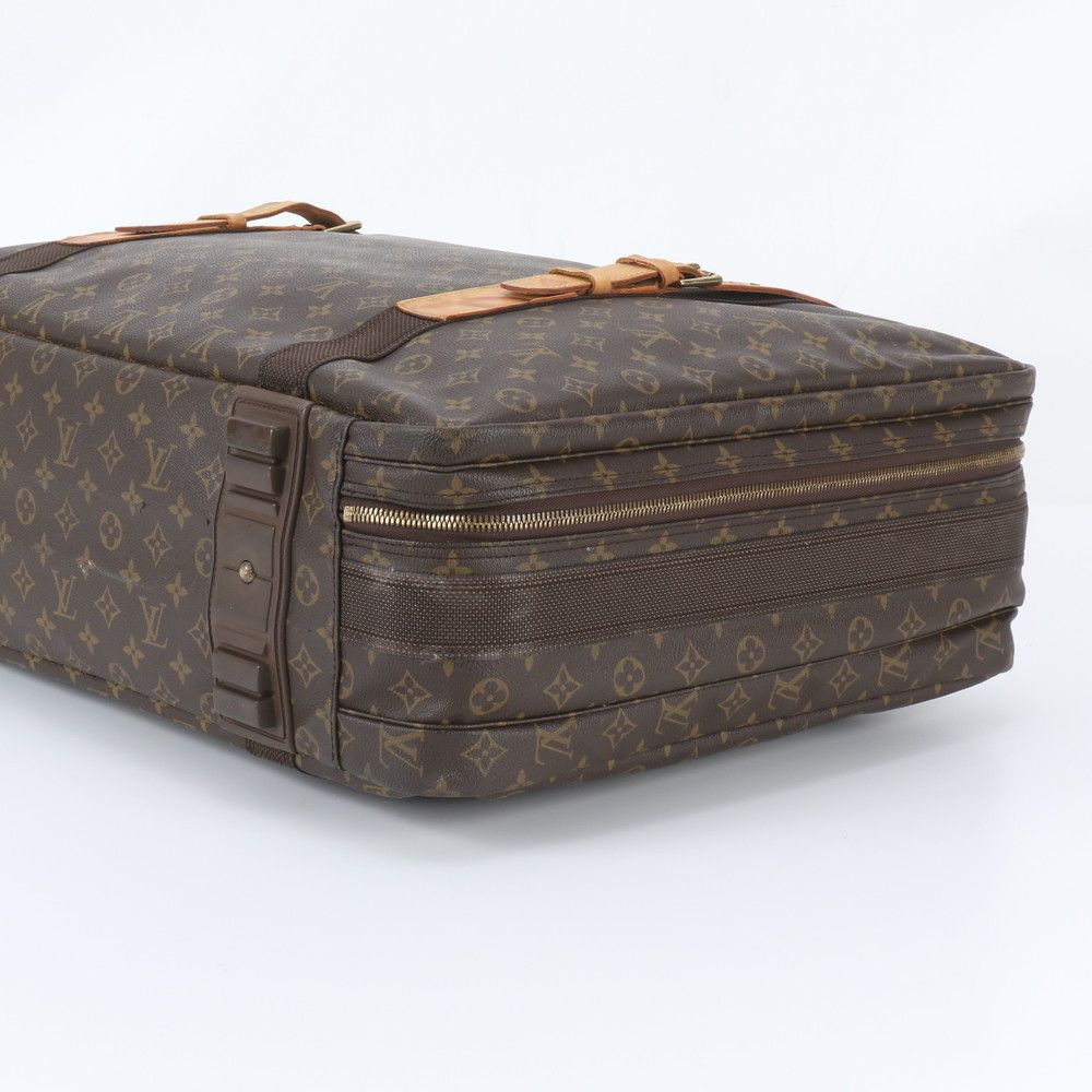 Louis Vuitton Monogram Satellite 60 Leather Boston Bag Tote Carrie — view 4