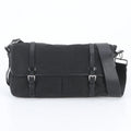Prada Tessuto Nylon Triangle Logo Leather Shoulder Bag Crossbody Messenger