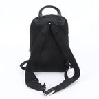 Prada Tessuto Nylon Rabbit Fur Leather Backpack — view 3