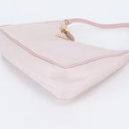 Prada Re-Nylon Triangle Logo Leather Shoulder Bag — view 5