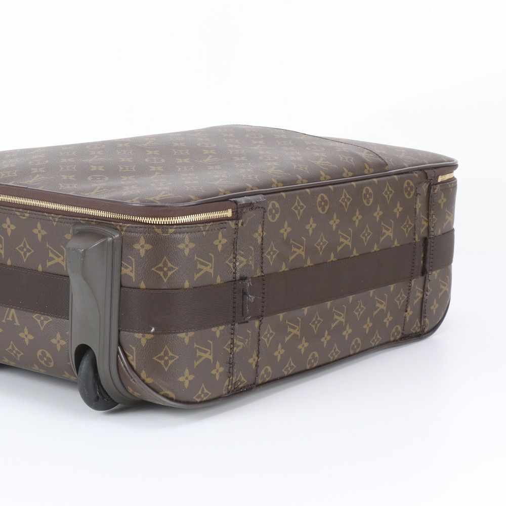 Louis Vuitton Monogram Pegase 55 Leather Suitcase Carry Case Bag — view 5