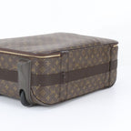 Louis Vuitton Monogram Pegase 55 Leather Suitcase Carry Case Bag — view 5