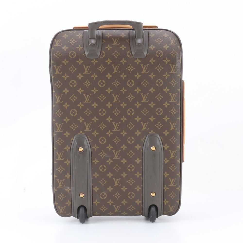 Louis Vuitton Monogram Pegase 55 Leather Suitcase Carry Case Bag — view 3