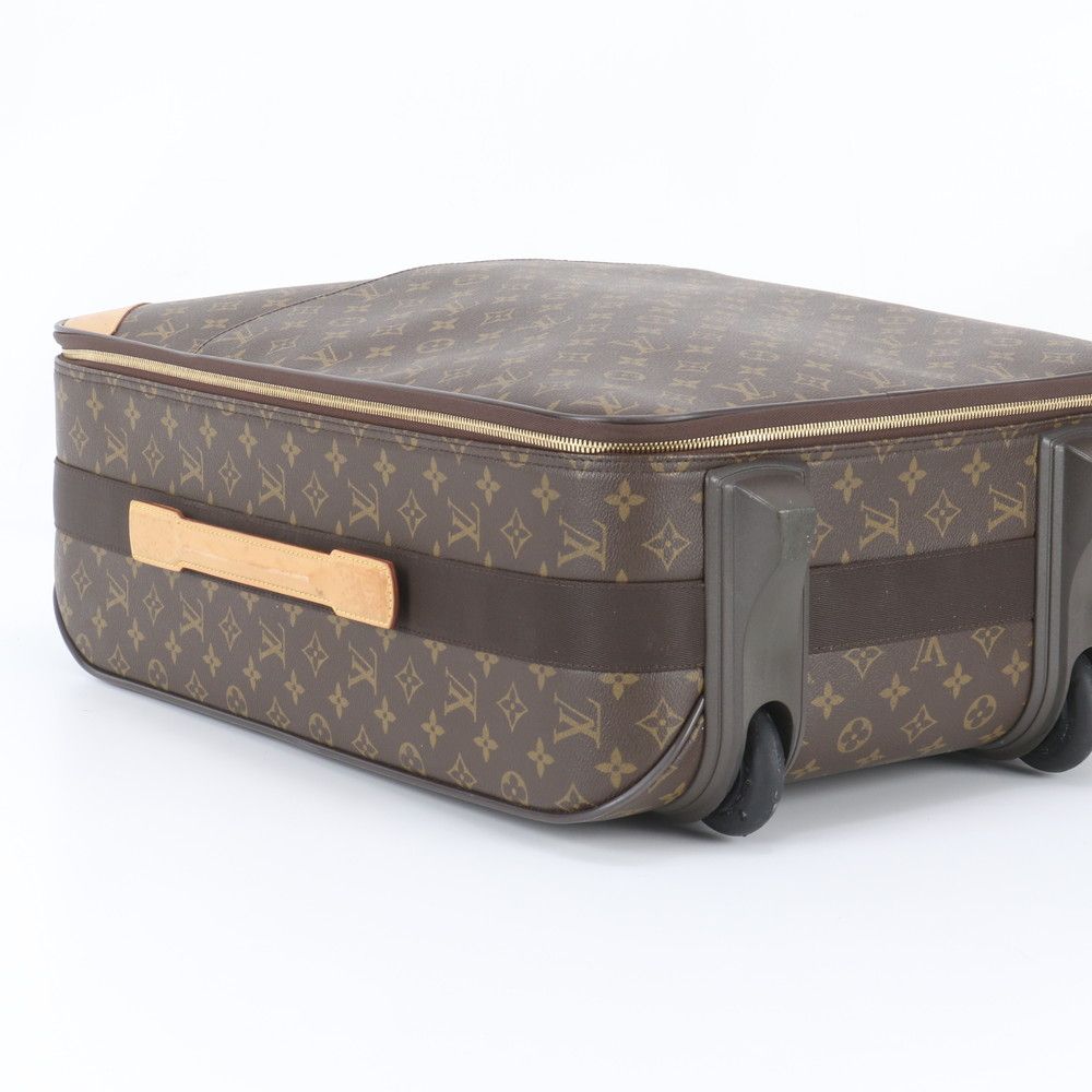 Louis Vuitton Monogram Pegase 55 Leather Suitcase Carry Case Bag — view 6