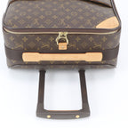 Louis Vuitton Monogram Pegase 55 Leather Suitcase Carry Case Bag — view 4