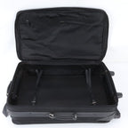 Prada Tessuto Nylon Triangle Logo Leather Suitcase Carry Case Bag — view 8