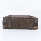 Louis Vuitton Monogram Satellite 53 Leather Boston Bag Tote Carrie — view 6