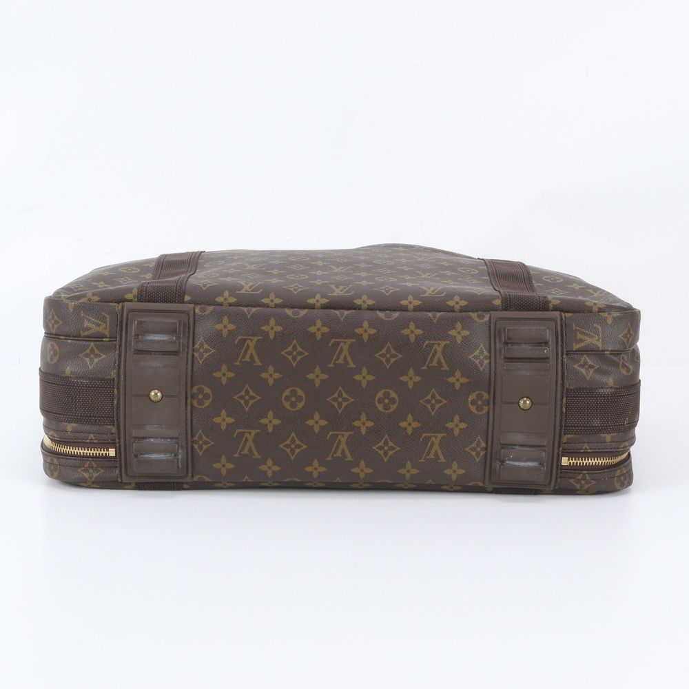 Louis Vuitton Monogram Satellite 53 Leather Boston Bag Tote Carrie — view 6